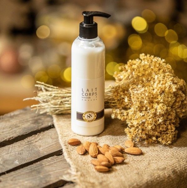 Lait corps artisanal corse à l'immortelle