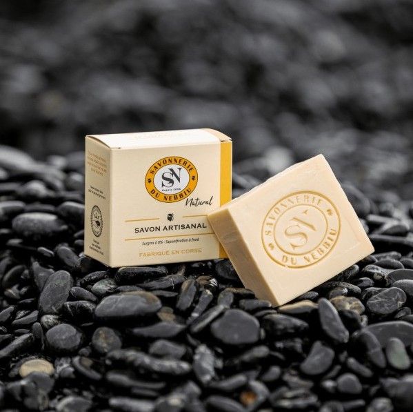 savon artisanal corse, natural fleur d'oranger