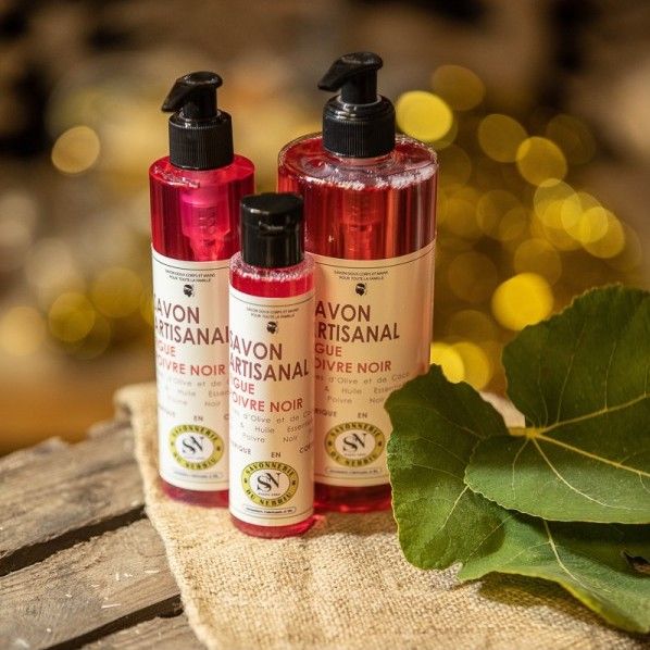 savon liquide artisanal corse figue