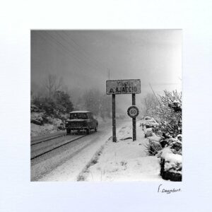 Passe-Partout - Col d'Aspretto sous la neige, Ajaccio