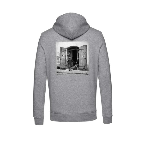 Sweat à Capuche Zippé Unisexe | Vieille Épicerie, l'Île Rousse – Image 4