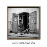 Caisse US bois
