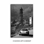 Châssis affleurant