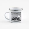 Tasse Émaillée | Quatre Amis au Soleil, Bastia