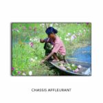 Châssis affleurant