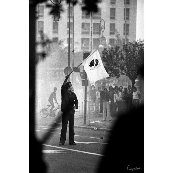 Photo de manifestation A Bandera à Ajaccio en Corse