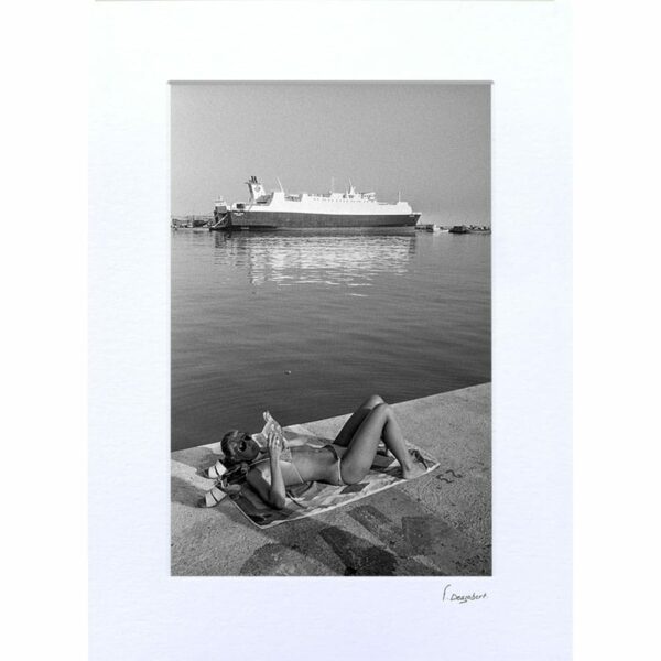 Passe-Partout - Bronzage sur les quais, Bastia.