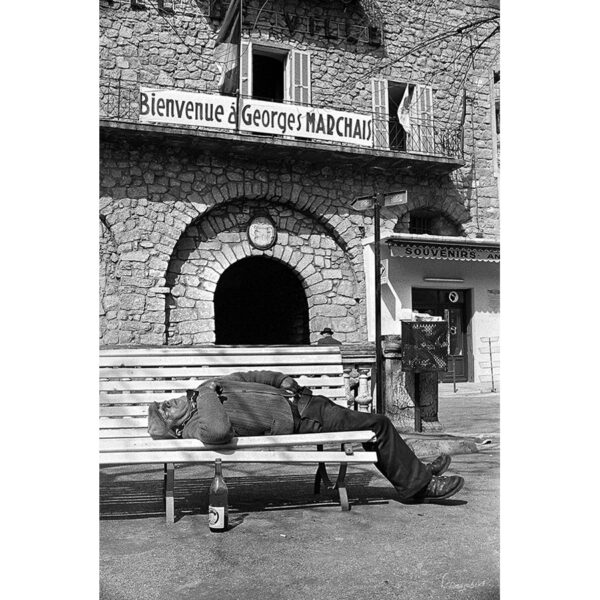 Photo de bienvenue à Georges Marchais en Corse