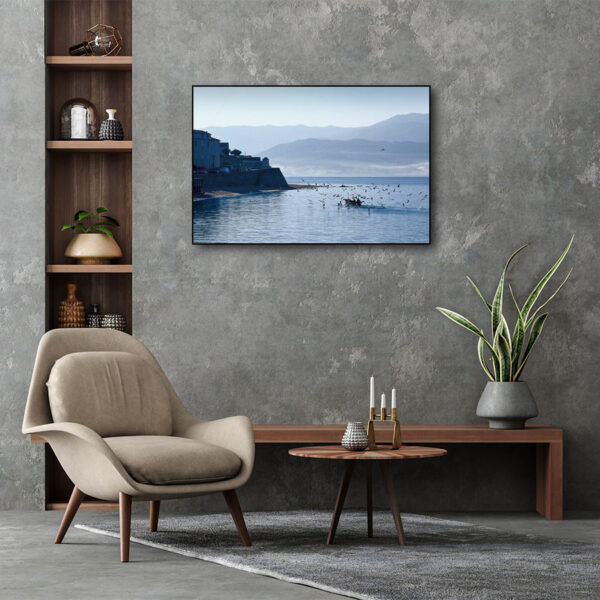 Photo de pêcheur pointu à la citadelle d'Ajaccio en Corse – Image 3