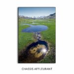 Châssis affleurant