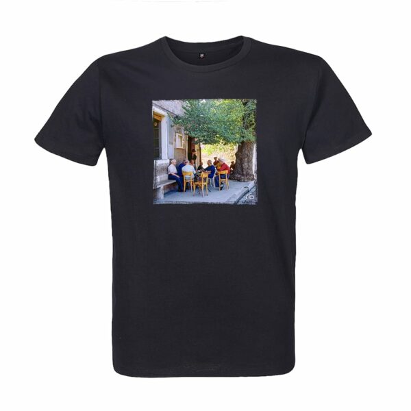 T-Shirt Unisexe | La Partie de Cartes, Olivese – Image 3