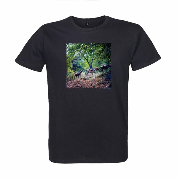 T-Shirt Unisexe |  Les Muletiers en Castagniccia, Corse – Image 3