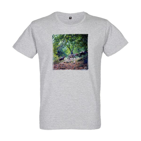 T-Shirt Unisexe |  Les Muletiers en Castagniccia, Corse – Image 2