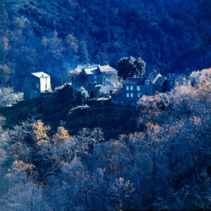 Photo de village à Orezza en Castagniccia Corse