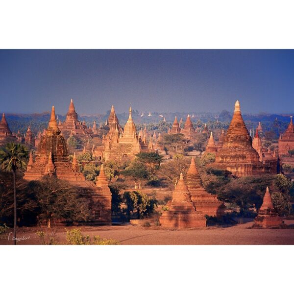 Photo d'art - Bagan temples - Birmanie Myanmar
