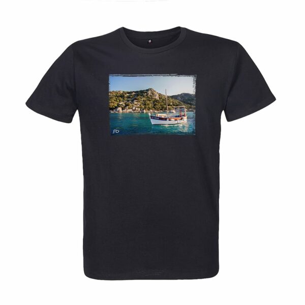 T-Shirt Unisexe | Barque à Santa Giulia, Corse – Image 3
