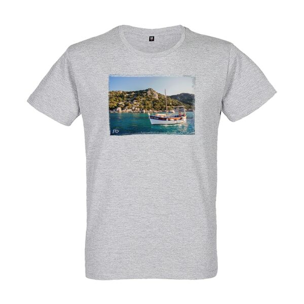 T-Shirt Unisexe | Barque à Santa Giulia, Corse – Image 2