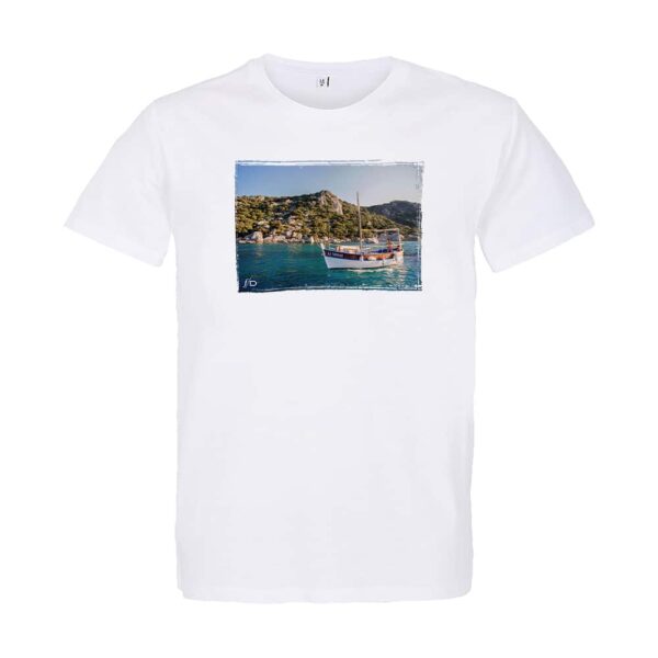 T-Shirt Unisexe | Barque à Santa Giulia, Corse