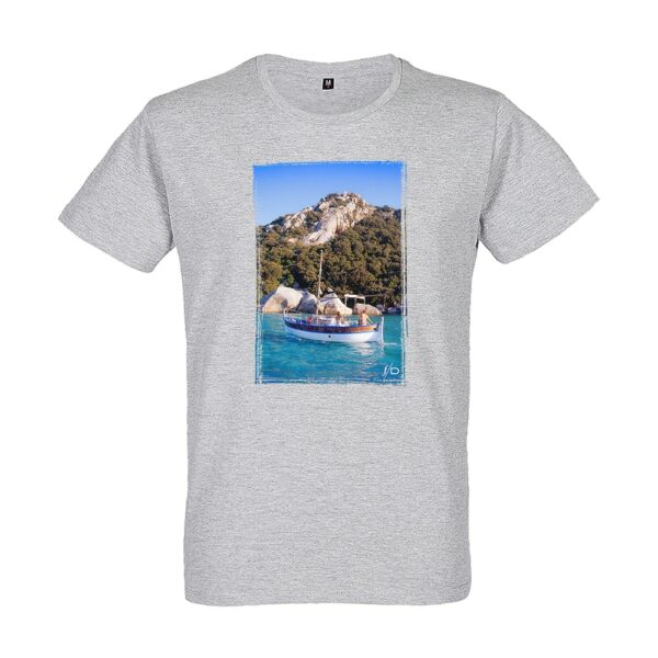 T-Shirt Unisexe | Barque à Santa Giulia, Corse – Image 2