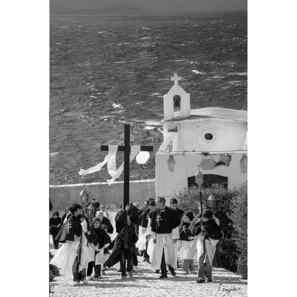 Photo de procession à Bonifacio