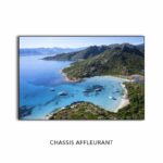 Châssis affleurant