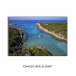 Châssis affleurant
