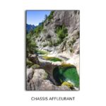 Châssis affleurant