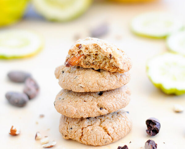 Gâteaux corses Bio et sans gluten Amande, éclats de cacao, cédrat du Cap Corse