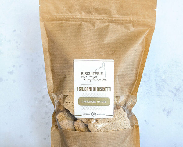 gâteaux corses bio sans gluten canistrelli