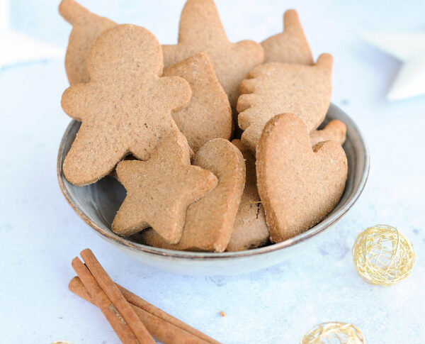 gâteaux corses bio et sans gluten, duo pains d'épices et sablés de Noël