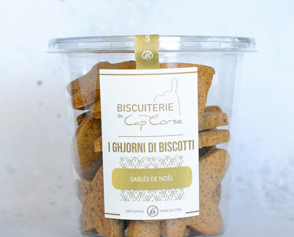 Gâteaux corses bio et sans gluten, sablés de Noël