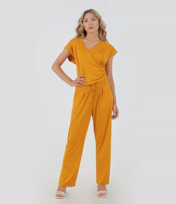 combinaison pantalon osanna creazione panalia coloris moutarde