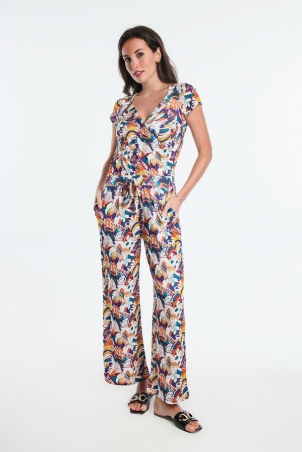 combinaison pantalon osanna creazione paulina imprime jungle
