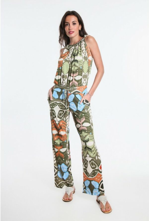 combinaison pantalon osanna creazione polka imprime tribal