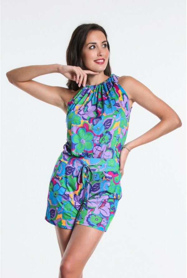 combinaison short cokas osanna creazione imprime tahiti
