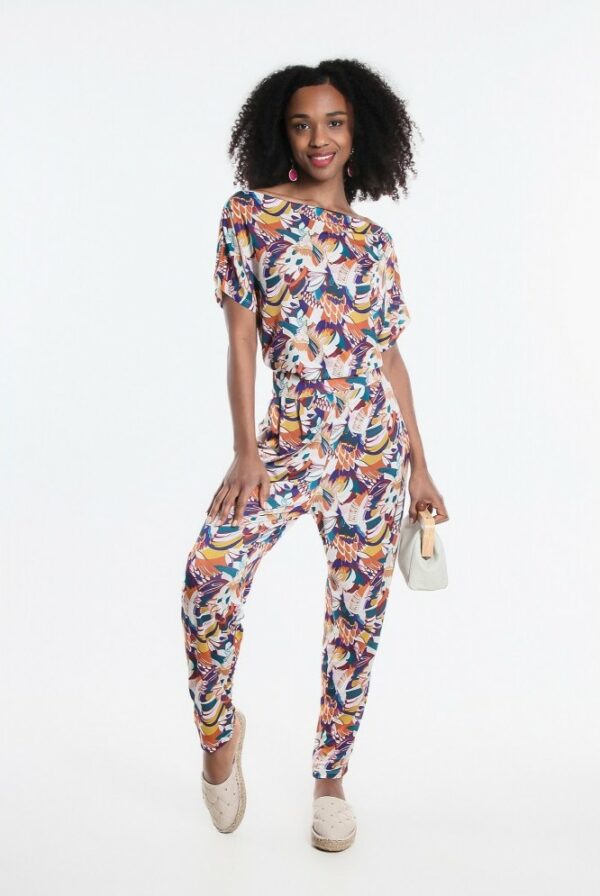 pantalon celia osanna creazione imprime jungle