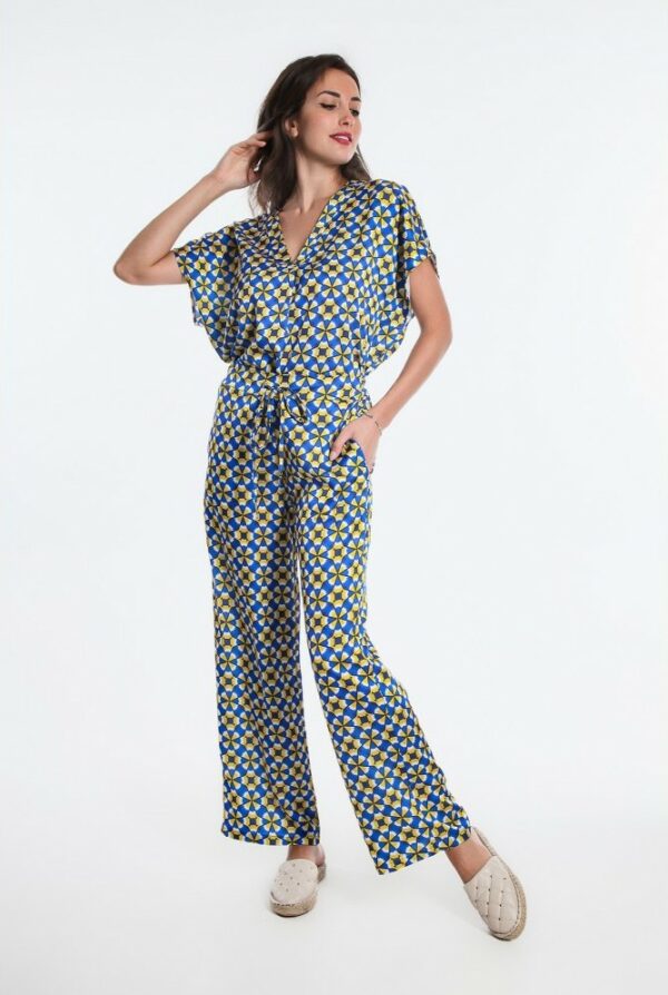 pantalon kim osanna creazione imprime porto