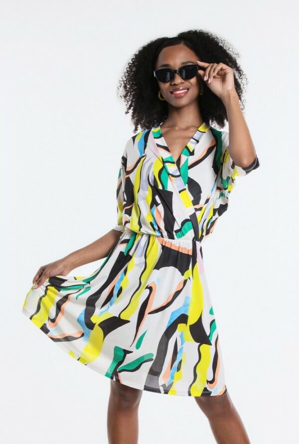 robe courte achila osanna creazione imprime pucci