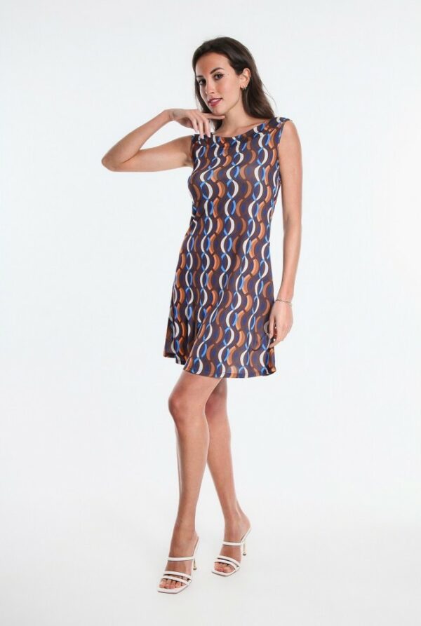 robe courte alios osanna creazione imprime catena