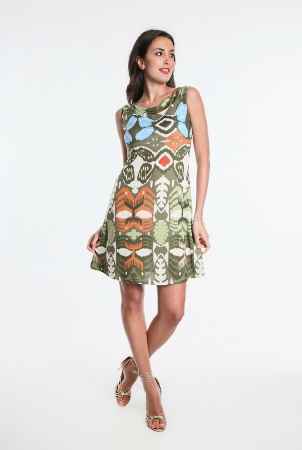 robe courte alios osanna creazione imprime tribal