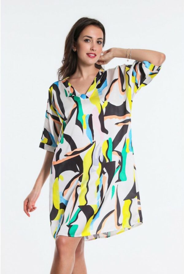 robe courte kasa osanna creazione imprime pucci