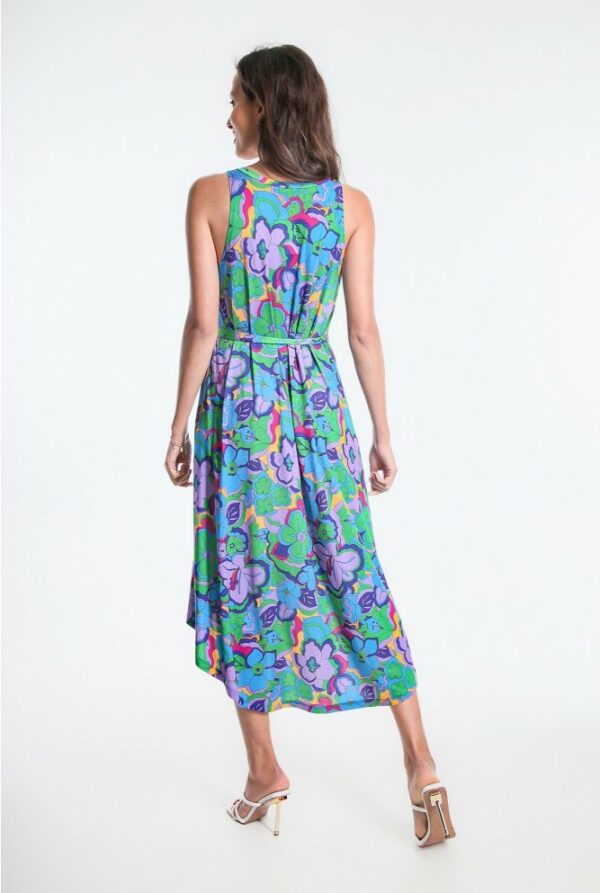 robe longue botti osanna creazione imprime tahiti