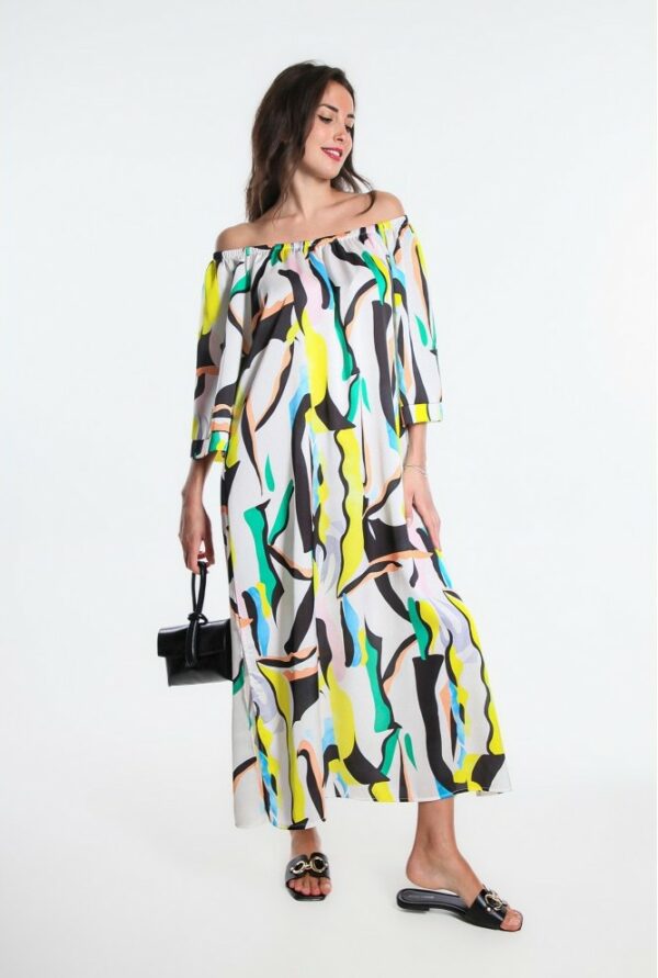 robe longue kheira osanna creazione imprime pucci
