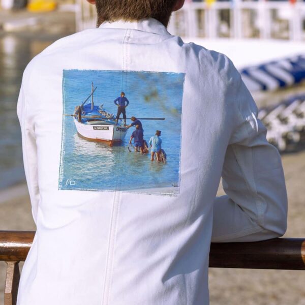 Veste Bleu de Chine - La parisienne, Ajaccio. – Image 4