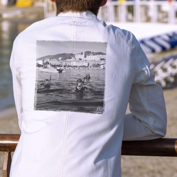 Veste Bleu de Chine - Les plongeurs à Ajaccio. – Image 3