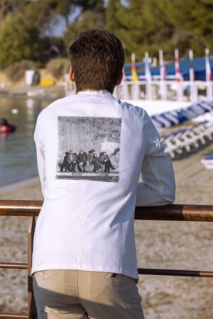 Veste Bleu de Chine - Quatre Amis au Soleil, Bastia