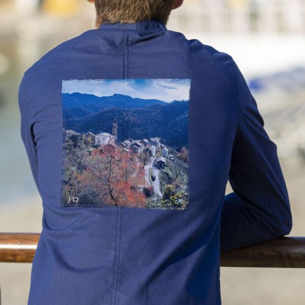 Veste Bleu de Chine - Le village de Verdèse en Castagniccia. – Image 4