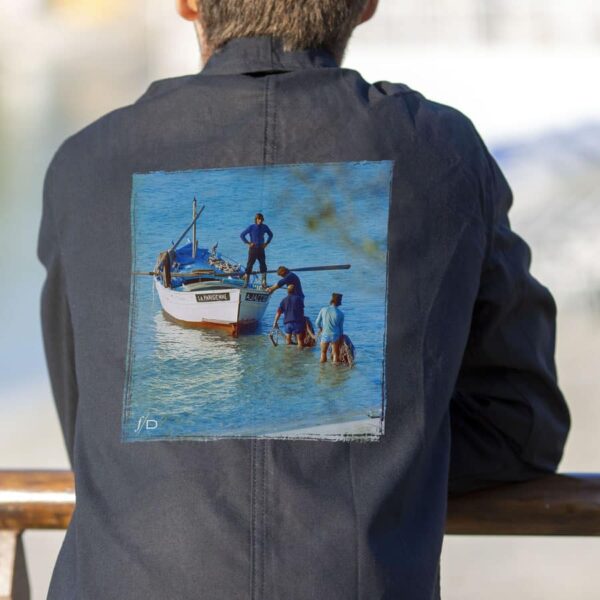 Veste Bleu de Chine - La parisienne, Ajaccio. – Image 6