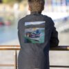 Veste Bleu de Chine - Barque à Campomoro, Corse – Image 5