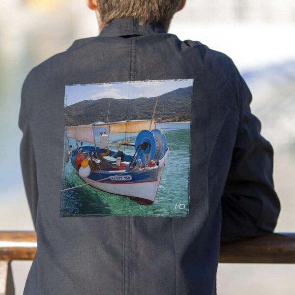 Veste Bleu de Chine - Barque à Campomoro, Corse – Image 6
